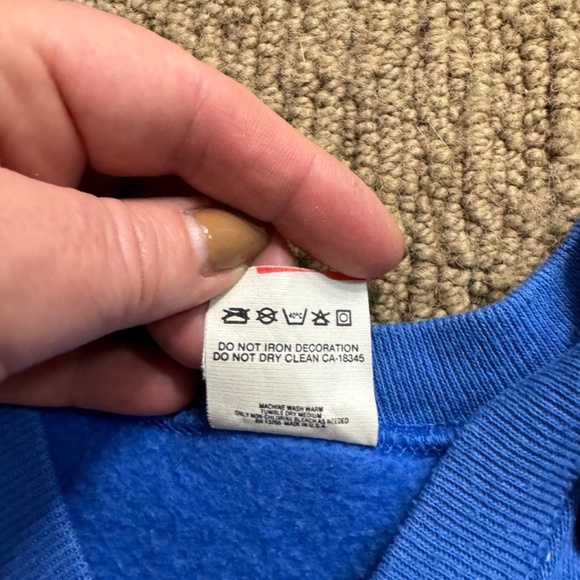Vintage 1972 to 1988 Olympic Flag Crewneck Sweater - Picture 9 of 10